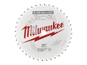Milwaukee körfűrészlap hordozható gépekhez, fához, 184x5/8x2.1x40 ATB, 1 db