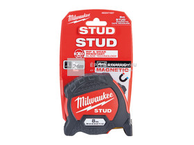 Milwaukee Stud mágneses mérőszalag 8 m / 33 mm Milwaukee Stud mágneses mérőszalag 8 m / 33 mm