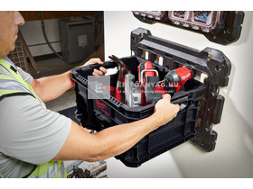 Milwaukee Packout tároló rekesz nyitott Milwaukee Packout tároló rekesz nyitott