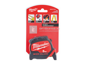Milwaukee Prémium széles mérőszalag 5 m / 33 mm Milwaukee Prémium széles mérőszalag 5 m / 33 mm