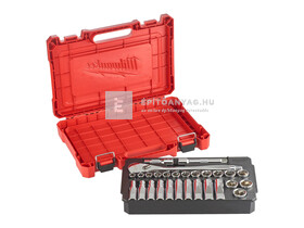 Milwaukee Shockwave dugókulcs készlet, 1/2 Milwaukee Shockwave dugókulcs készlet, 1/2