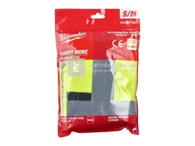 Milwaukee láthatósági mellény, sárga S/M 1 db Milwaukee láthatósági mellény, sárga S/M 1 db