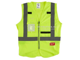 Milwaukee láthatósági mellény, sárga S/M 1 db Milwaukee láthatósági mellény, sárga S/M 1 db