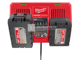 Milwaukee M18DFC M18™ duál gyorstöltő Milwaukee M18DFC M18™ duál gyorstöltő