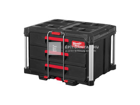 Milwaukee Packout tároló láda 3 fiókos Milwaukee Packout tároló láda 3 fiókos