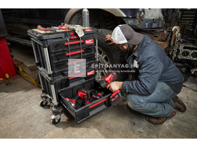 Milwaukee Packout tároló láda 3 fiókos Milwaukee Packout tároló láda 3 fiókos