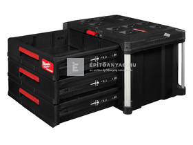 Milwaukee Packout tároló láda 3 fiókos Milwaukee Packout tároló láda 3 fiókos