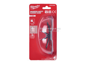 Milwaukee védőszemüveg bifokális, +1 dioptria, víztiszta Milwaukee védőszemüveg bifokális, +1 dioptria, víztiszta