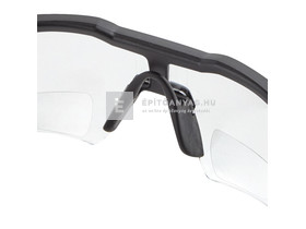 Milwaukee védőszemüveg bifokális, +1 dioptria, víztiszta Milwaukee védőszemüveg bifokális, +1 dioptria, víztiszta