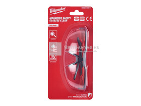 Milwaukee védőszemüveg bifokális, +2 dioptria, víztiszta Milwaukee védőszemüveg bifokális, +2 dioptria, víztiszta