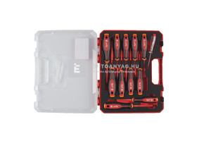 Milwaukee VDE csavarhúzó 3 oldalú markolattal 12 darabos készlet Milwaukee VDE csavarhúzó 3 oldalú markolattal 12 darabos készlet