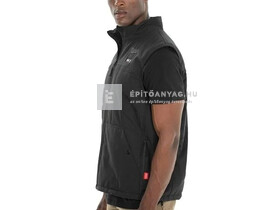 Milwaukee M12HPVBL2-0(XXL) fűthető mellény, hibrid, pufi, fekete Milwaukee M12HPVBL2-0(XXL) fűthető mellény, hibrid, pufi, fekete