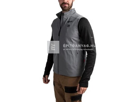 Milwaukee M12HVGREY1-0(L) fűthető mellény, szürke Milwaukee M12HVGREY1-0(L) fűthető mellény, szürke