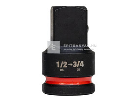 Milwaukee adapter 1/2´´ 3/4´´ gépi 1 db Milwaukee adapter 1/2´´ 3/4´´ gépi 1 db