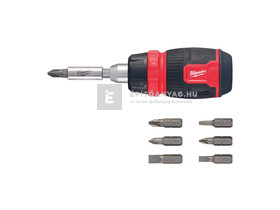 Milwaukee 8 az 1-ben racsnis marokcsavarhúzó Milwaukee 8 az 1-ben racsnis marokcsavarhúzó