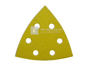 Milwaukee deltacsiszoló lap HP 93x93/6 G180 10 db Milwaukee deltacsiszoló lap HP 93x93/6 G180 10 db