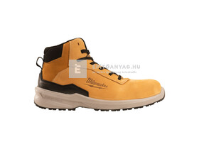Milwaukee Flextred védőbakancs nubuk bőr (méz) S3S ESD SC FO SR, 43 Milwaukee Flextred védőbakancs nubuk bőr (méz) S3S ESD SC FO SR, 43