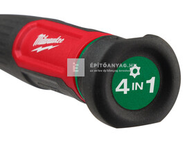 Milwaukee 4 az 1-ben Precíziós Multi-bit Torx csavarhúzó Milwaukee 4 az 1-ben Precíziós Multi-bit Torx csavarhúzó