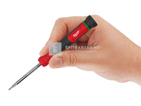 Milwaukee 4 az 1-ben Precíziós Multi-bit Torx csavarhúzó Milwaukee 4 az 1-ben Precíziós Multi-bit Torx csavarhúzó