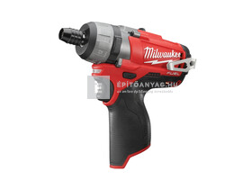 Milwaukee M12CD-0 M12 FUEL™ szuperkompakt kétsebességes csavarozó