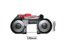 Milwaukee M18CBS125-0 M18 Fuel szalagfűrész Milwaukee M18CBS125-0 M18 Fuel szalagfűrész