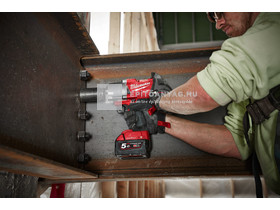 Milwaukee M18FHIWF12-502X M18 FUEL™ ütvecsavarozó1/2˝ biztosítő gyűrűvel Milwaukee M18FHIWF12-502X M18 FUEL™ ütvecsavarozó1/2˝ biztosítő gyűrűvel