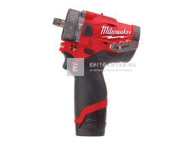 Milwaukee M12FPDXKIT-202X M12 FUEL™ szuperkompakt, levehető tokmányú ütvefúró-csavarozó Milwaukee M12FPDXKIT-202X M12 FUEL™ szuperkompakt, levehető tokmányú ütvefúró-csavarozó