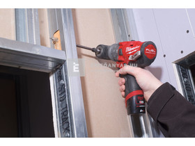 Milwaukee M12FPDXKIT-202X M12 FUEL™ szuperkompakt, levehető tokmányú ütvefúró-csavarozó