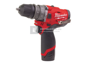 Milwaukee M12FPDXKIT-202X M12 FUEL™ szuperkompakt, levehető tokmányú ütvefúró-csavarozó Milwaukee M12FPDXKIT-202X M12 FUEL™ szuperkompakt, levehető tokmányú ütvefúró-csavarozó