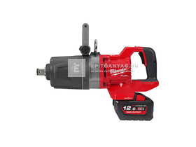 Milwaukee M18 ONEFHIWF1DS-121C nagy nyomatékú D-fogantyús ütvecsavarozó biztosítógyűrűvel Milwaukee M18 ONEFHIWF1DS-121C nagy nyomatékú D-fogantyús ütvecsavarozó biztosítógyűrűvel