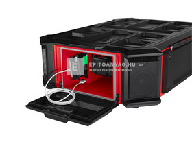 Milwaukee M18PRCDAB+-0 M18 Packout rádió/töltő Milwaukee M18PRCDAB+-0 M18 Packout rádió/töltő