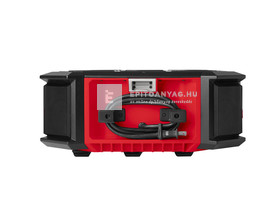 Milwaukee M18PRCDAB+-0 M18 Packout rádió/töltő Milwaukee M18PRCDAB+-0 M18 Packout rádió/töltő
