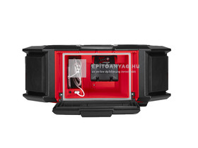 Milwaukee M18PRCDAB+-0 M18 Packout rádió/töltő Milwaukee M18PRCDAB+-0 M18 Packout rádió/töltő