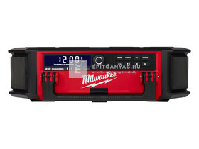 Milwaukee M18PRCDAB+-0 M18 Packout rádió/töltő Milwaukee M18PRCDAB+-0 M18 Packout rádió/töltő