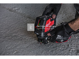 Milwaukee M12CLLP-0C M12 zöld keresztvonal- és pontlézer Milwaukee M12CLLP-0C M12 zöld keresztvonal- és pontlézer
