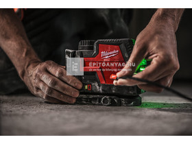 Milwaukee M12CLLP-0C M12 zöld keresztvonal- és pontlézer Milwaukee M12CLLP-0C M12 zöld keresztvonal- és pontlézer
