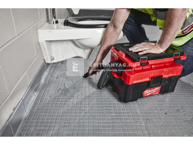 Milwaukee M18FPOVCL 18 Fuel packout nedves/száraz porszívó Milwaukee M18FPOVCL 18 Fuel packout nedves/száraz porszívó