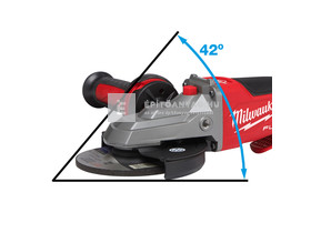 Milwaukee M18FSAGF125XPDB-0X M18 Fuel laposfejű 125 mm sarokcsiszoló fékező funkcióval Milwaukee M18FSAGF125XPDB-0X M18 Fuel laposfejű 125 mm sarokcsiszoló fékező funkcióval
