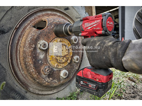 Milwaukee M18FMTIW2F12-502X M18 FUEL™ közepes nyomatékú ütvecsavarozó biztosítógyűrűvel Milwaukee M18FMTIW2F12-502X M18 FUEL™ közepes nyomatékú ütvecsavarozó biztosítógyűrűvel