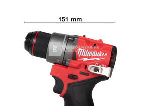 Milwaukee M12FDD2-0 akkus, szénkefe nélküli, tokmányos 12 V, 45 Nm fúrócsavarozó Milwaukee M12FDD2-0 akkus, szénkefe nélküli, tokmányos 12 V, 45 Nm fúrócsavarozó