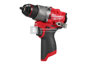 Milwaukee M12FDD2-0 akkus, szénkefe nélküli, tokmányos 12 V, 45 Nm fúrócsavarozó Milwaukee M12FDD2-0 akkus, szénkefe nélküli, tokmányos 12 V, 45 Nm fúrócsavarozó