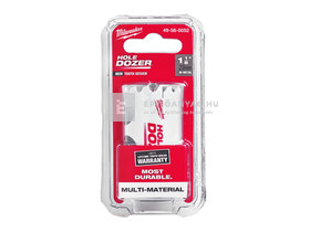 Milwaukee Hole Dozer bimetál kobalt lyukfűrész 29 mm Milwaukee Hole Dozer bimetál kobalt lyukfűrész 29 mm