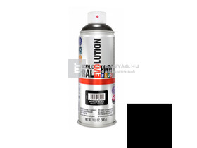Novasol Pinty Plus Evolution akril festék spray metál fekete MT153 400 ml