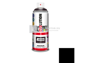 Novasol Pinty Plus Evolution akril festék spray RAL 9005 400 ml Novasol Pinty Plus Evolution akril festék spray RAL 9005 400 ml