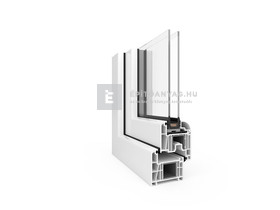 EkoSun 70 C 2r  üv  BNY 60x90 cm bal fehér egyszárnyú ablak