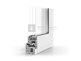 GreenEvolution 76 B 3r üv Fix 90x150 cm kívül antracit, belül fehér fix ablak GreenEvolution 76 B 3r üv Fix 90x150 cm kívül antracit, belül fehér fix ablak