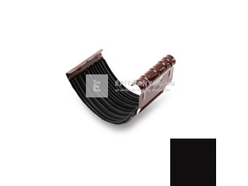 Galeco STAL 150 fekete kapocs-záras összekötő idom