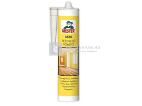 Mester akril festhető tömítő fehér Mester akril festhető tömítő fehér