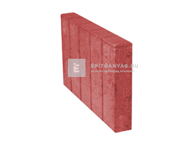 KK Kavics paliszád szegély vörös 6x50x30 cm KK Kavics paliszád szegély vörös 6x50x30 cm