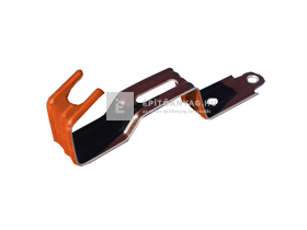 Tondach gerinccseréprögzítő kapocs sajtolt sima gerinchez piros Tondach gerinccseréprögzítő kapocs sajtolt sima gerinchez piros